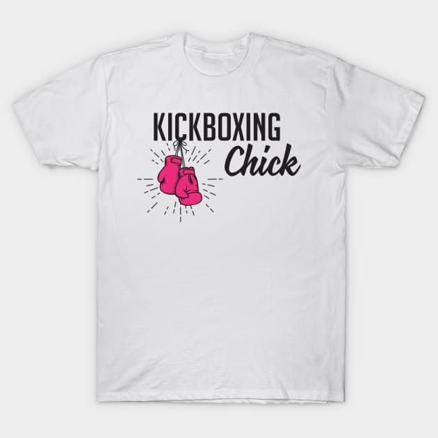 Kickboxing chick T-Shirt by nektarinchen